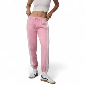 Gola Anthropologie Midfield Jogger Pants Pink Small Sporty Casual Athleisure